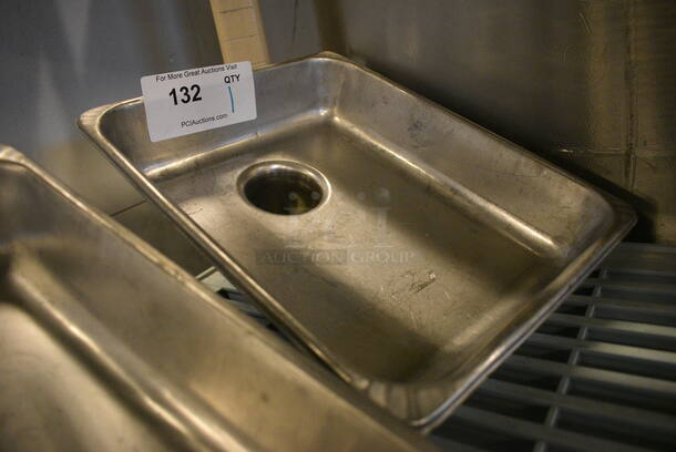 Metal Meat Grinder Tray. 10x13x6 - Image 2 of 3