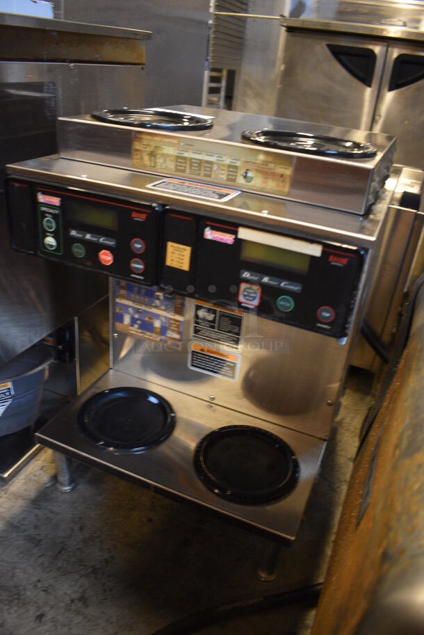 NICE! 2013 Bunn Model AXIOM 2/2 TWIN Stainless Steel Commercial Countertop 4 Burner Coffee Machine. 120/208-240 Volts, 1 Phase. 16x18x24 - Image 2 of 5