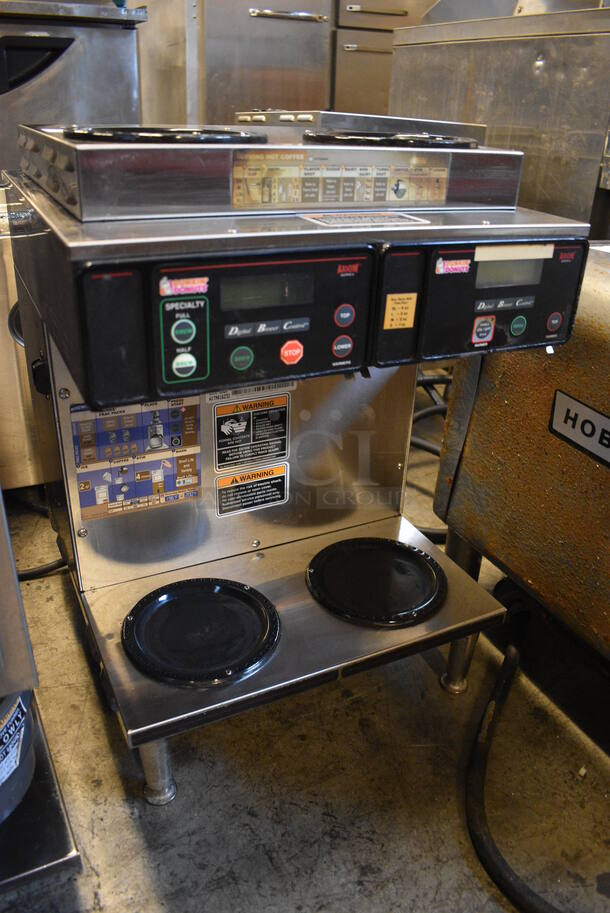 NICE! 2013 Bunn Model AXIOM 2/2 TWIN Stainless Steel Commercial Countertop 4 Burner Coffee Machine. 120/208-240 Volts, 1 Phase. 16x18x24 - Image 3 of 5