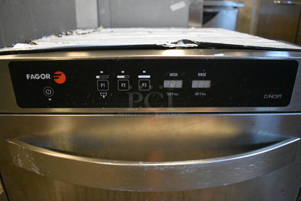 WOW! Fagor Model CO-402W DD Stainless Steel Commercial Undercounter Dishwasher. 208-240 Volts, 1 Phase. 18.5x21x29 - Image 3 of 6