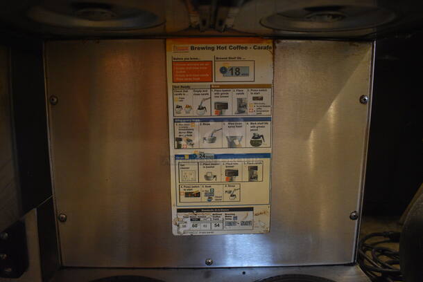 NICE! Bunn CW Series Stainless Steel Commercial Countertop 4 Burner Coffee Machine. 16x18x24 - Image 3 of 4