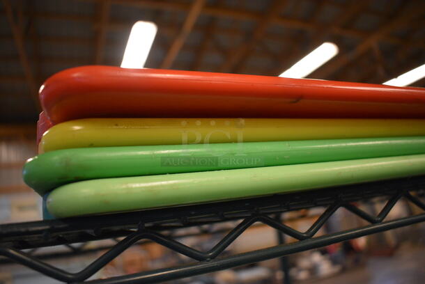 4 Cutting Boards; Red, Yellow and 2 Green. 18x24x0.5. 4 Times Your Bid! - Image 2 of 2