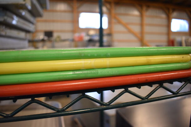 4 Cutting Boards; Red, Yellow and 2 Green. 18x24x0.5. 4 Times Your Bid! - Image 3 of 3