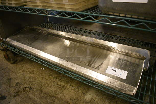 Metal Lid. Comes In 2 Pieces. 42x15x2 - Image 2 of 2