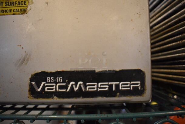 Vacmaster BS-16 Metal Commercial Countertop Vacuum Sealer. 16x12x9. Tested and Working! - Image 4 of 4
