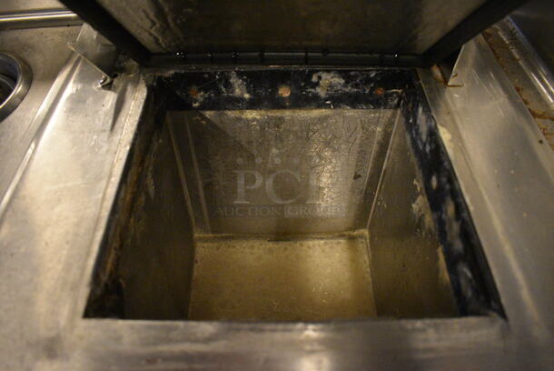 Stainless Steel Commercial Counter w/ Freezer Bin, Undershelf and Overshelf. 60x38x59. Tested and Powers On But Does Not Get Cold - Image 6 of 8