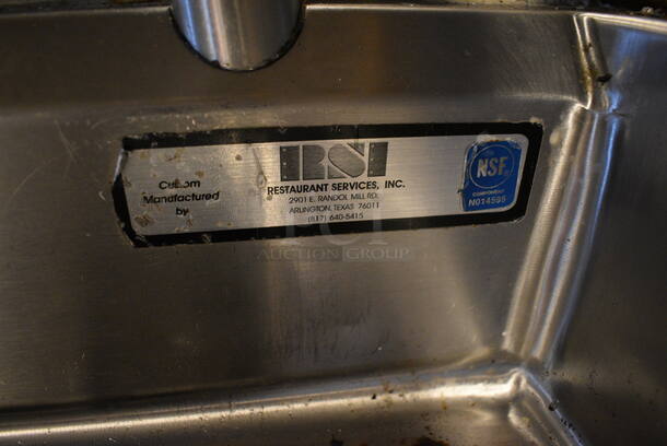 Stainless Steel Commercial Counter w/ Freezer Bin, Undershelf and Overshelf. 60x38x59. Tested and Powers On But Does Not Get Cold - Image 7 of 8