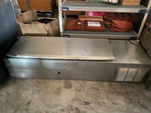 NICE! 2013 Delfield Model CTP8150-NS Stainless Steel Commercial Countertop Fountainette. 115 Volts, 1 Phase. 60x17x12. Tested and Working! - Image 3 of 6