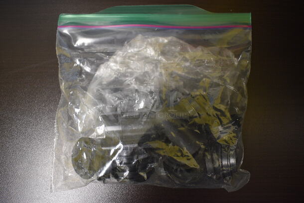 ALL ONE MONEY! Lot of Black Poly Pieces Including Metro Clips! - Image 2 of 4