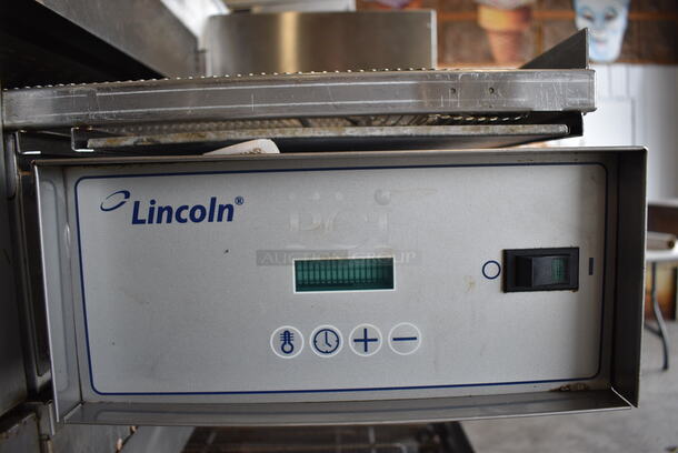 3 GORGEOUS! LATE MODEL! Lincoln Impinger Model 1132-002-U-K1841 Stainless Steel Commercial Electric Powered Conveyor Pizza Ovens on Commercial Casters. 208 Volts, 3 Phase. 57x44x62. 3 Times Your Bid! - Image 3 of 8