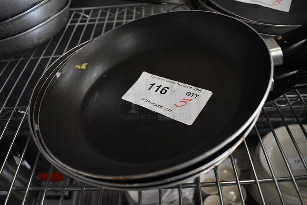 3 Metal Skillets. 17x10x2. 3 Times Your Bid! - Image 2 of 5