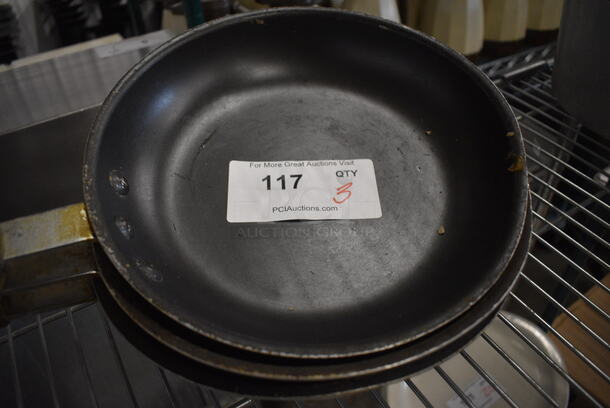 3 Metal Skillets. 18x10.5x2. 3 Times Your Bid! - Image 2 of 4