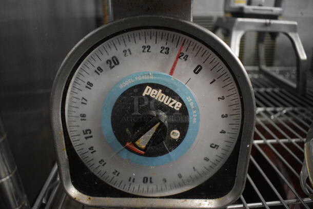 Pelouze Metal Countertop Food Portioning Scale. 7x7x9 - Image 3 of 3