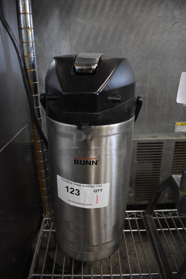 Bunn Chrome Finish Air Pot. 6x8x17 - Image 1 of 3