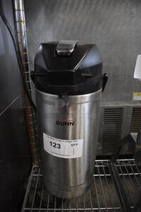 Bunn Chrome Finish Air Pot. 6x8x17