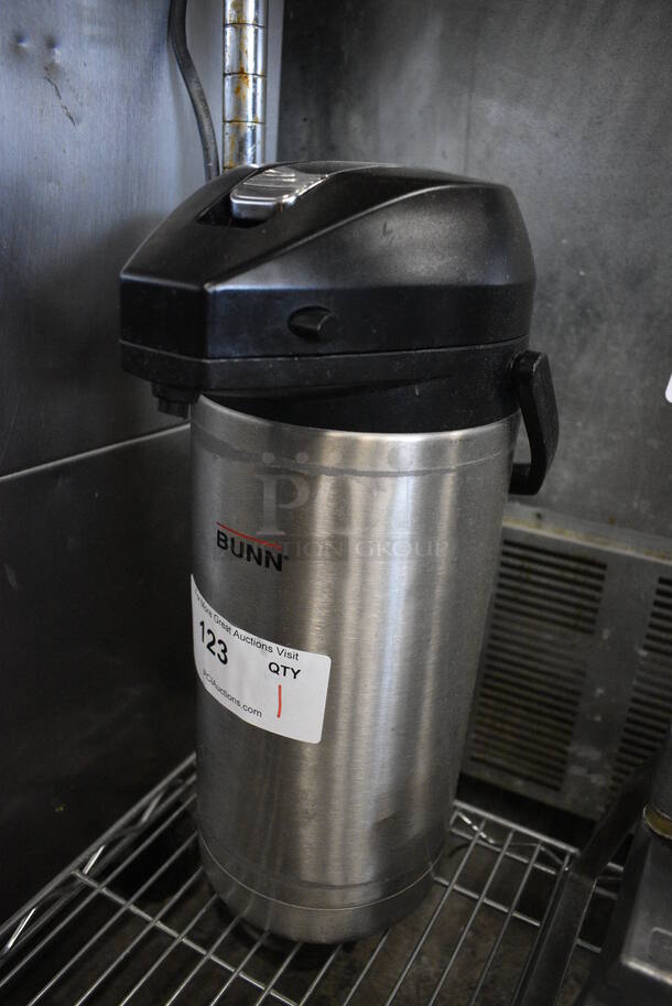 Bunn Chrome Finish Air Pot. 6x8x17 - Image 2 of 3
