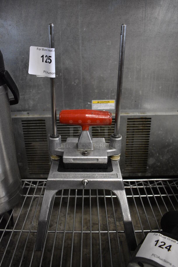 Metal Commercial Countertop Vegetable Cutter. 8x8x17 - Image 1 of 3