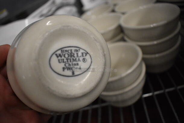 12 White Ceramic Bowls. 4x4x2.5. 12 Times Your Bid! - Image 2 of 3