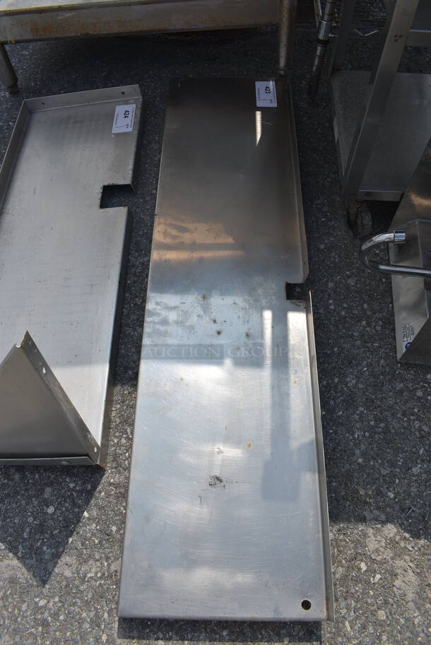 Metal Shelf. 48x12x3 - Image 1 of 2