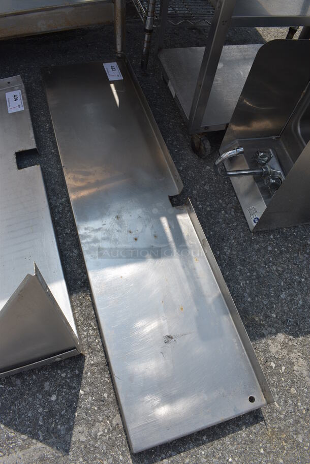 Metal Shelf. 48x12x3 - Image 2 of 2