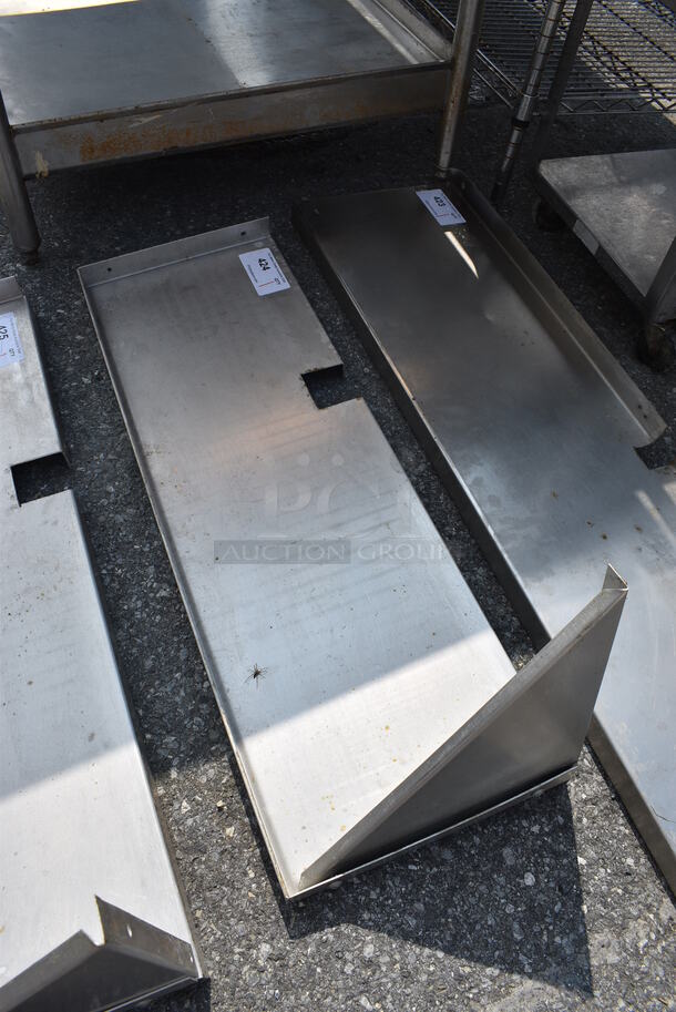 Metal Shelf. 36x12x14 - Image 2 of 2