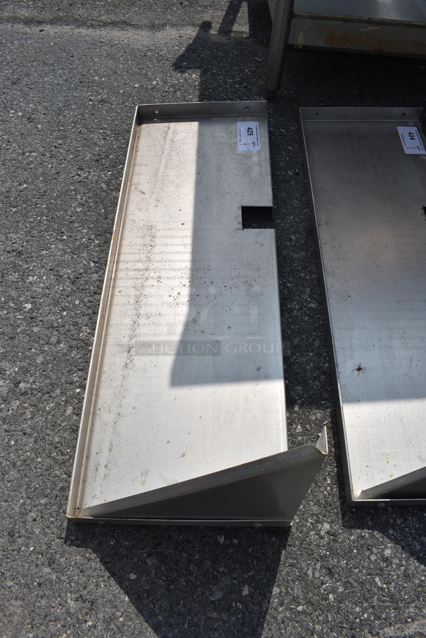 Metal Shelf. 36x12x14 - Image 1 of 2