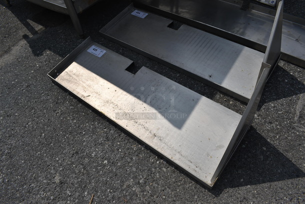 Metal Shelf. 36x12x14 - Image 2 of 2