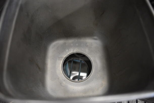 2 Metal Bins w/ Hole In Bottom. 6x6x6. 2 Times Your Bid! - Image 3 of 3