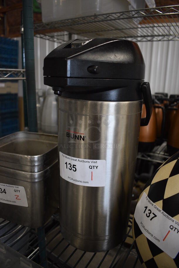 Bunn Chrome Finish Air Pot. 6x8x17 - Image 2 of 3