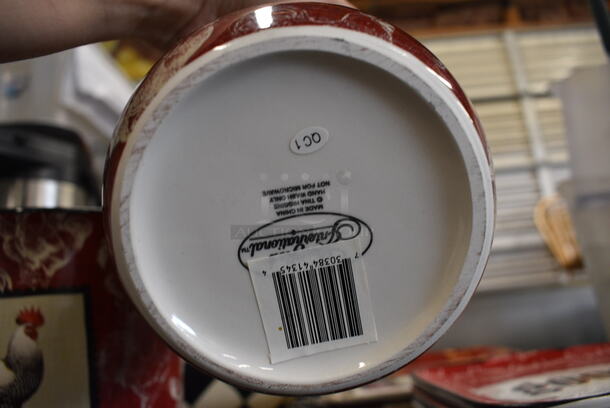 2 Ceramic Vases. 5.5x5.5x6, 6x6x7. 2 Times Your Bid! - Image 4 of 4