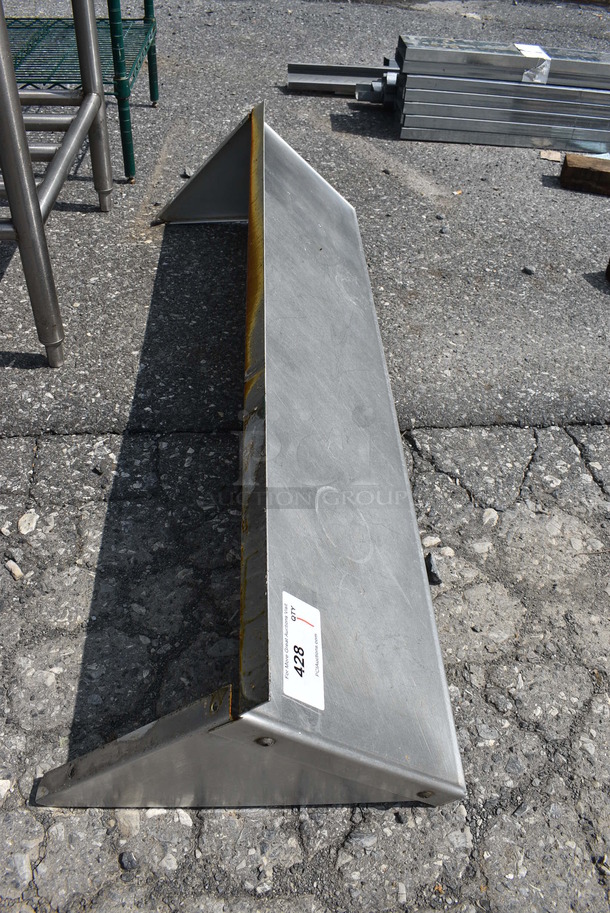 Metal Shelf. 48x12x14 - Image 2 of 2