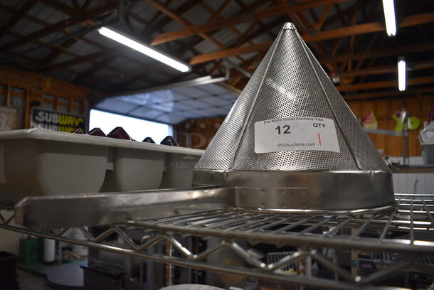 Metal China Cap Strainer. 20x12x12 - Image 1 of 3