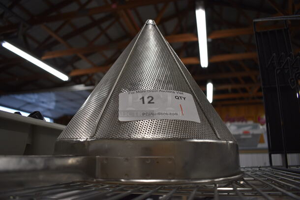 Metal China Cap Strainer. 20x12x12 - Image 3 of 3