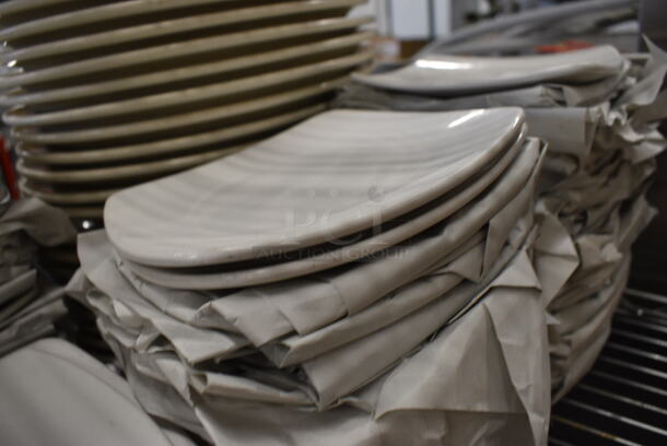 18 White Ceramic Plates. 7x7x1. 18 Times Your Bid! - Image 2 of 3