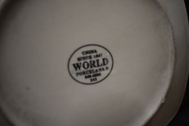 18 White Ceramic Plates. 7x7x1. 18 Times Your Bid! - Image 3 of 3