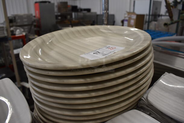 20 White Ceramic Oval Plates. 13.5x11x1.5. 20 Times Your Bid! - Image 2 of 3