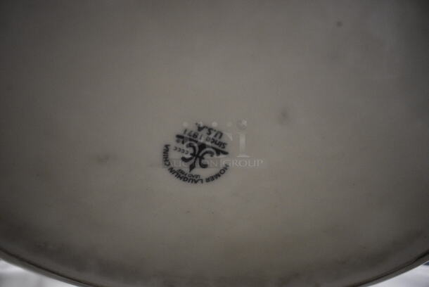 20 White Ceramic Oval Plates. 13.5x11x1.5. 20 Times Your Bid! - Image 3 of 3