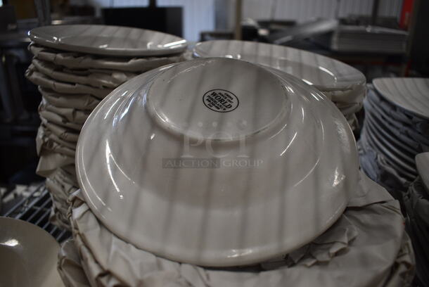 20 White Ceramic Pasta Plates. 9x9x2. 20 Times Your Bid! - Image 3 of 4