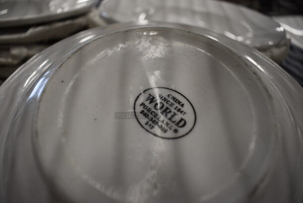 20 White Ceramic Pasta Plates. 9x9x2. 20 Times Your Bid! - Image 4 of 4