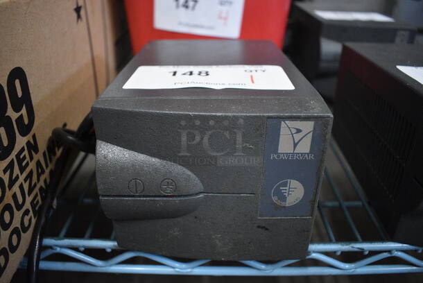 Powervar Model ABCG065-11 Power Conditioner. 120 Volts, 1 Phase. 5x7.5x4 - Image 1 of 3