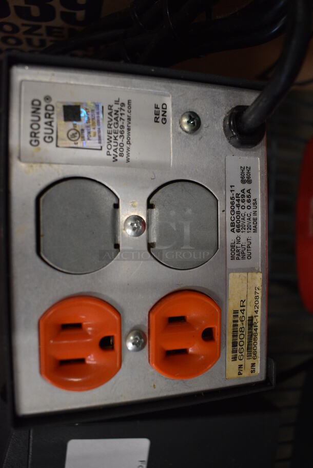 Powervar Model ABCG065-11 Power Conditioner. 120 Volts, 1 Phase. 5x7.5x4 - Image 3 of 3