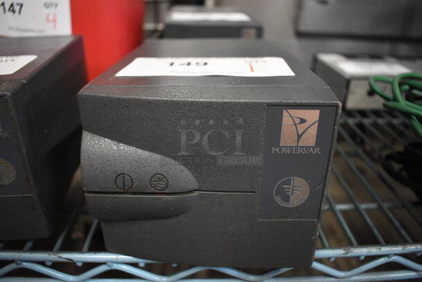 Powervar Model ABCG065-11 Power Conditioner. 120 Volts, 1 Phase. 5x7.5x4