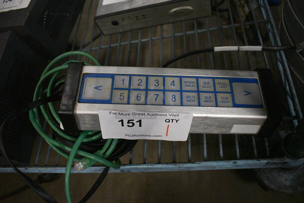 Metal Unit w/ Numbers. 10x3x3 - Image 1 of 2