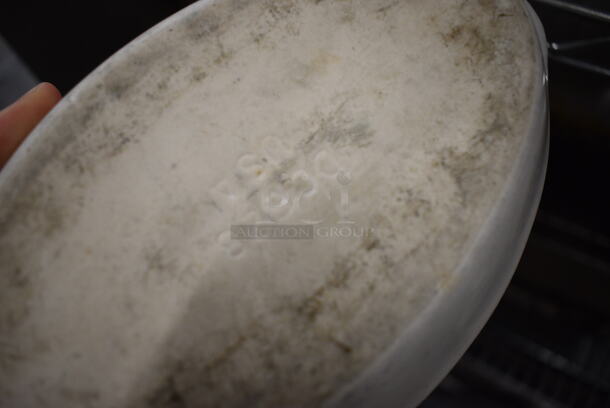 10 White Ceramic Single Serving Casserole Dishes. 9x5x1.5. 10 Times Your Bid! - Image 3 of 3