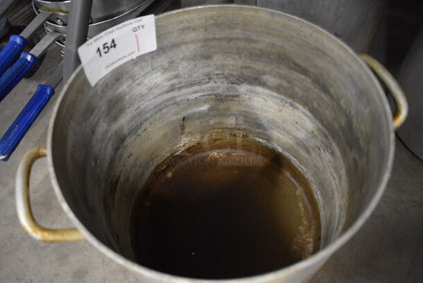 Metal Stock Pot. 16x12x12 - Image 2 of 3