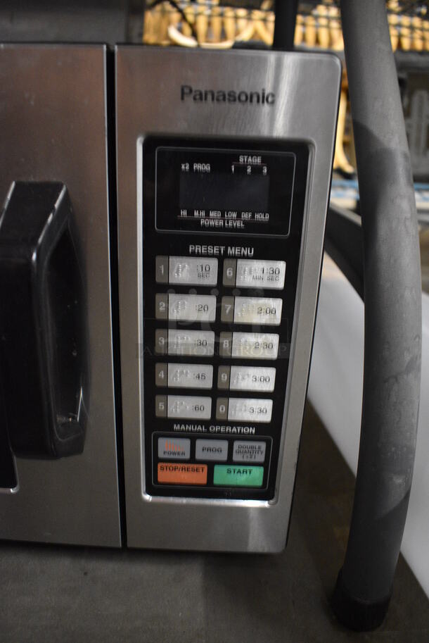 Panasonic Commercial Countertop Microwave Oven. 20x13x12 - Image 3 of 4