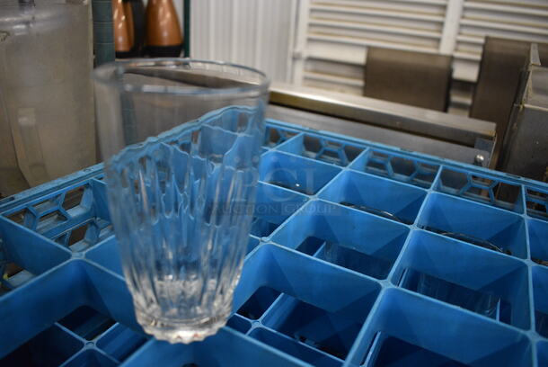 25 Beverage Glasses in Dish Caddy. 3x3x5.5. 25 Times Your Bid! - Image 2 of 2