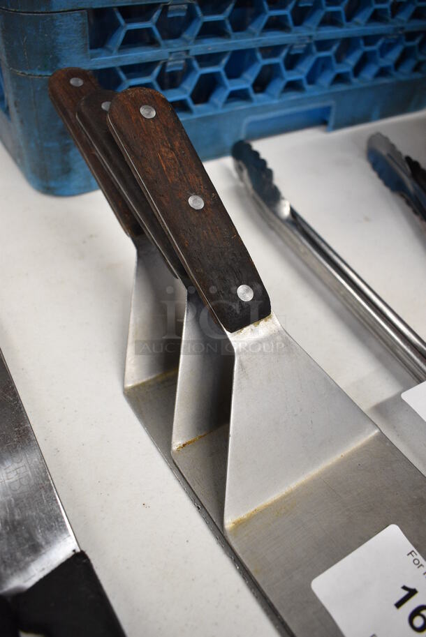 3 Metal Spatulas. 15.5". 3 Times Your Bid! - Image 2 of 2