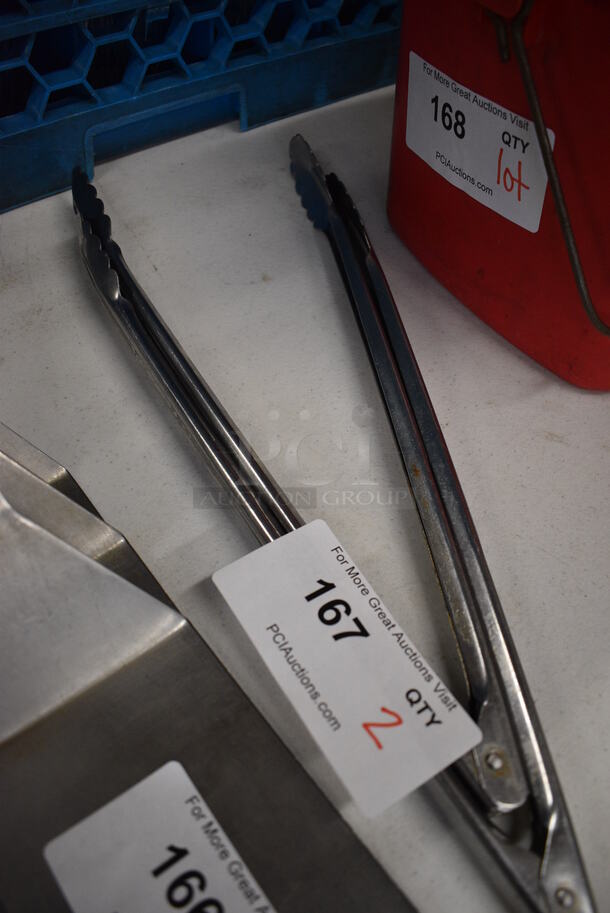 2 Metal Tongs. 16". 2 Times Your Bid! - Image 1 of 2