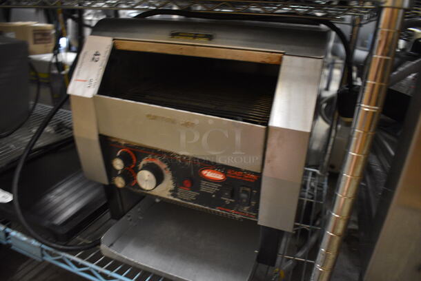 NICE! Hatco Toast Qwik Stainless Steel Commercial Countertop Electric Powered Conveyor Toaster Oven. 15x22x16 - Image 3 of 3